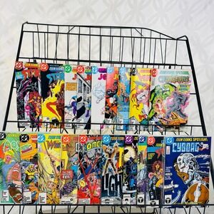 New Teen Titans Spotlight 1-21 Set 1986 (Cyborg, Starfire, Beadt Boy)